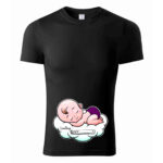 Tricou baby loading - negru