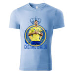 Tricou cu imprimeu Cristiano Ronaldo - Al-Nassr (Bleu)