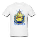Tricou cu imprimeu Cristiano Ronaldo - Al-Nassr (Alb)