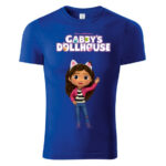 Tricou cu imprimeu Gabby's Dollhouse (Albastru)