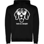 Hanorac Cool as a Beagle, Negru