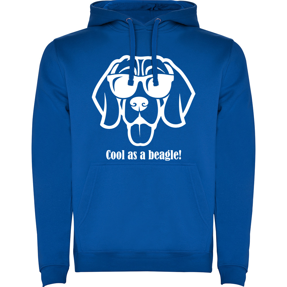 COOLASABEAGLE.HAN_.BLU_.jpg Hanorac Cool as a Beagle, Albastru - imagine 1