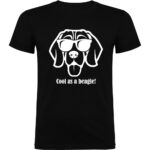 Tricou Cool as a Beagle, Negru