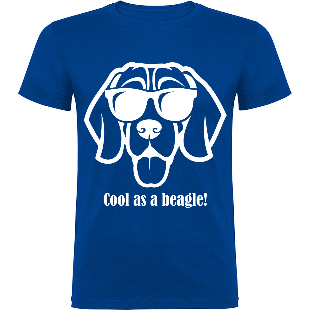 COOLASABEAGLE.TR_.BLU_.jpg Tricou Cool as a Beagle, Albastru - imagine 1