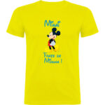 Tricou copii Frate Mickey, Galben