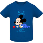 Tricou copii -Frățior Mickey, Albastru