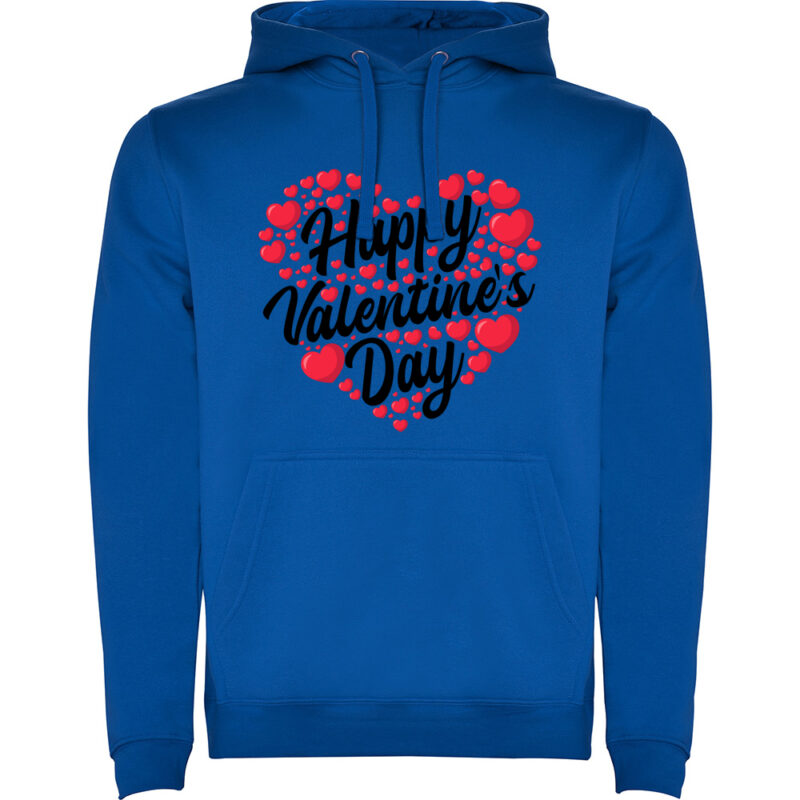 Hanorac Happy Valentines Day, Albastru