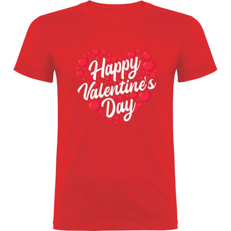 Tricou Happy Valentines Day, Roșu
