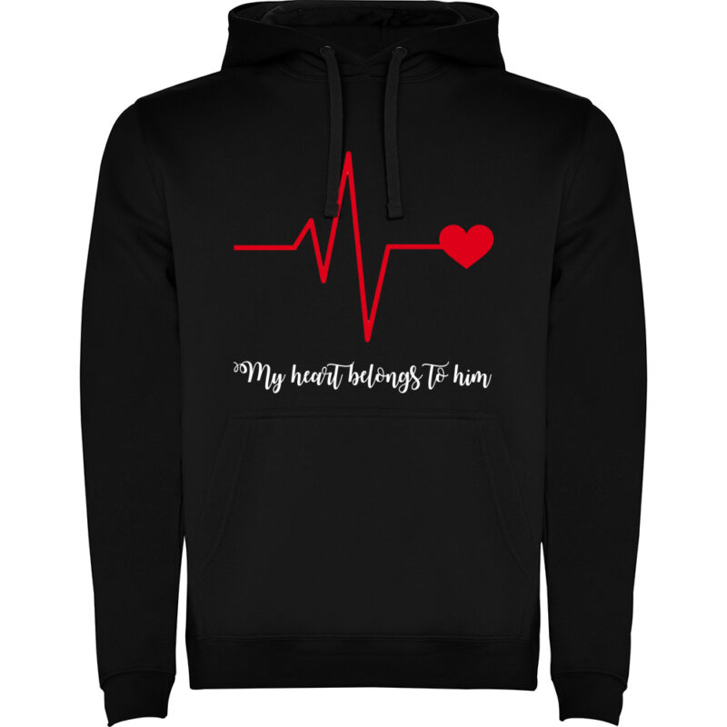 Hanorac Heart belongs to (Cardiac heart) - EA, Negru