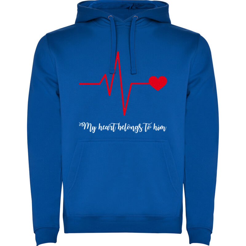Hanorac Heart belongs to (Cardiac heart) - EA, Albastru