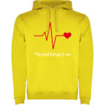 Hanorac Heart belongs to (Cardiac heart) - EA, Galben