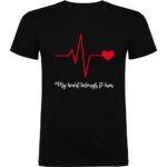 Tricou Heart belongs to (Cardiac heart) - EA, Negru