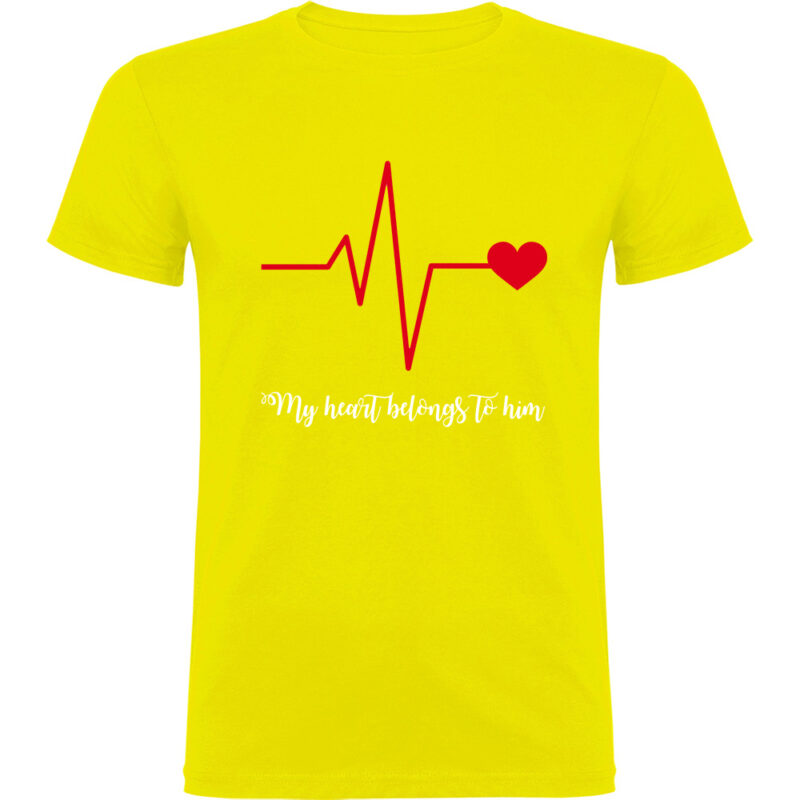 Tricou Heart belongs to (Cardiac heart) - EA, Galben