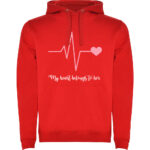 Hanorac Heart belongs to (Cardiac heart) - EL, Roșu