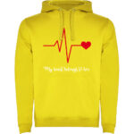 Hanorac Heart belongs to (Cardiac heart) - EL, Galben