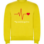Pulover Heart belongs to (Cardiac heart) - EL, Galben