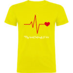 Tricou Heart belongs to (Cardiac heart) - EL, Galben