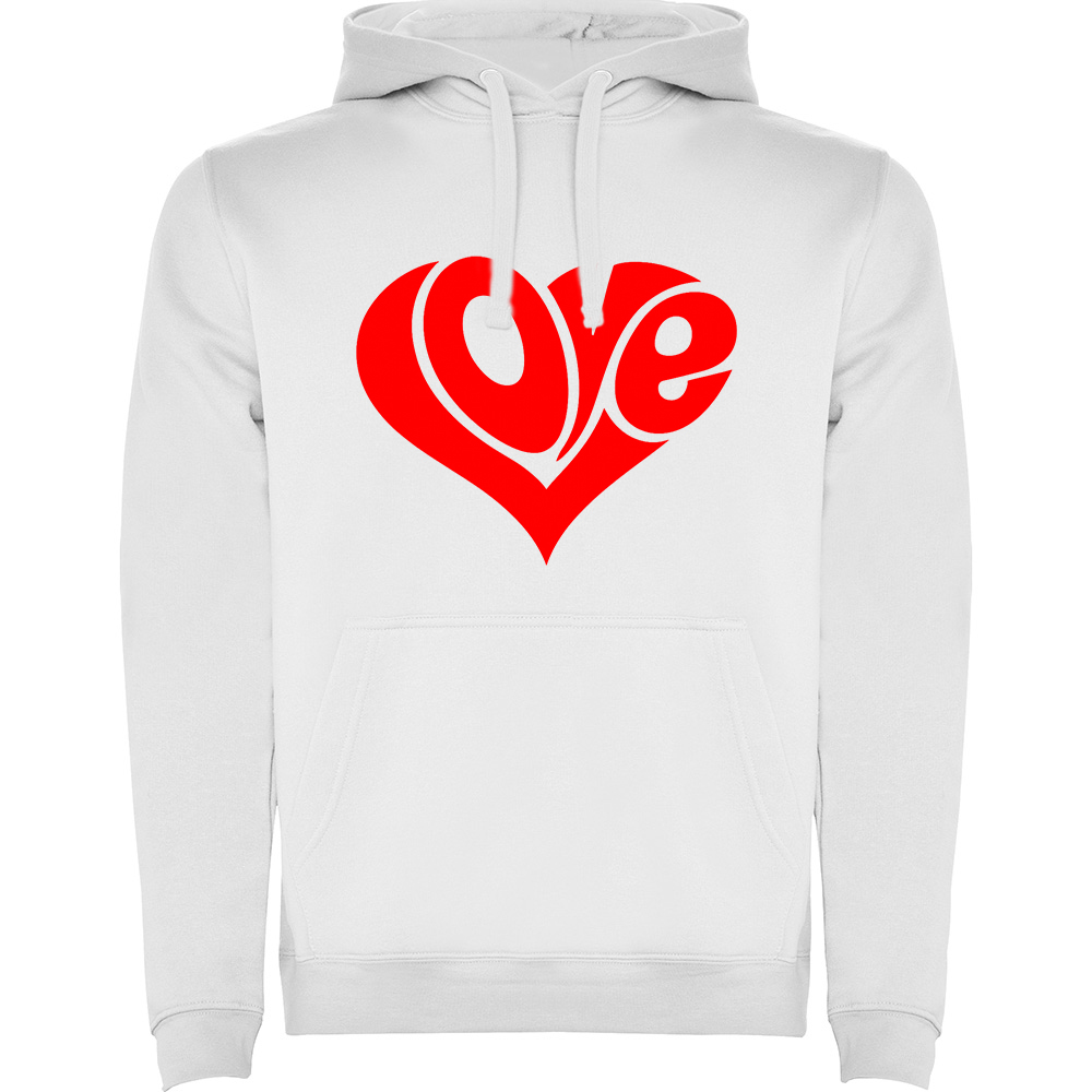 LOVE.HAN_.WHT_.jpg Hanorac Love, Alb - imagine 1