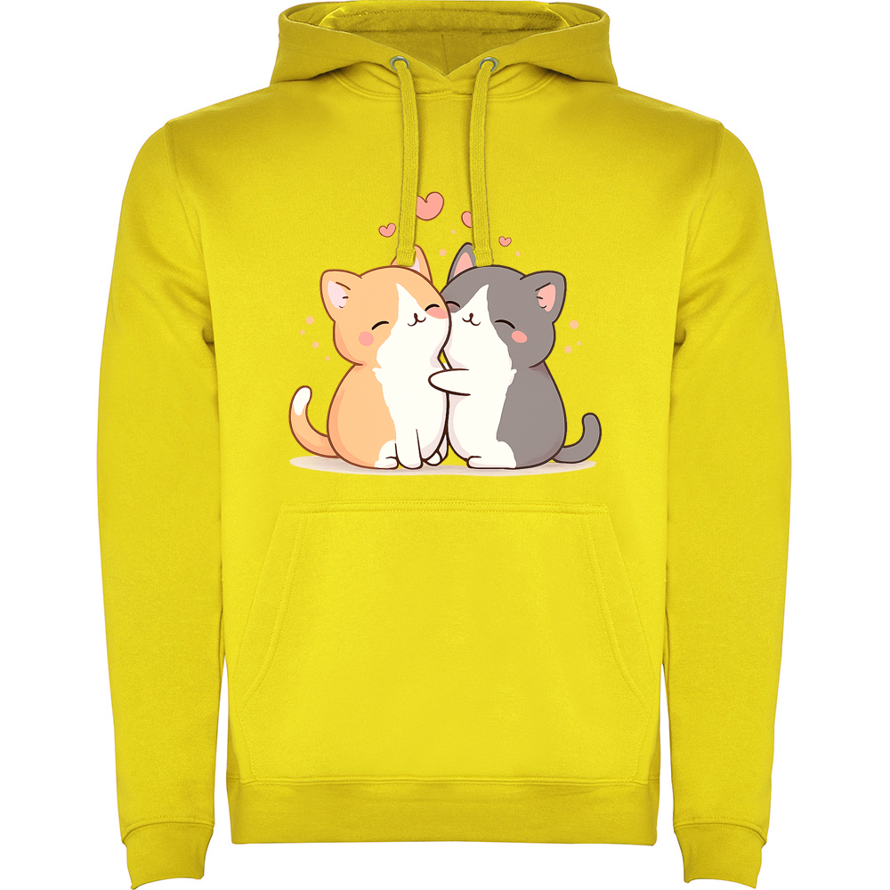 LOVECATS.HAN_.YEL_.jpg Hanorac Love (Cats), Galben - imagine 1