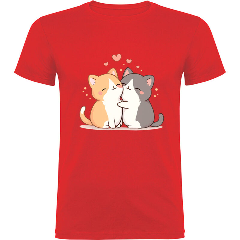Tricou Love (Cats), Roșu