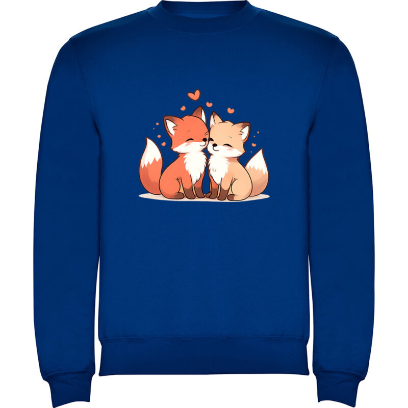 Pulover Love (Fox), Albastru