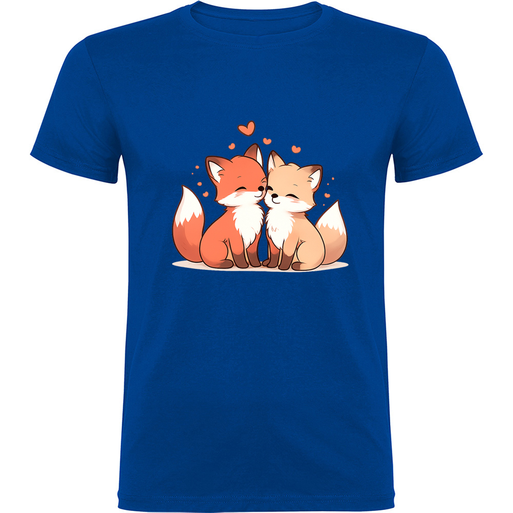 LOVEFOX.TR_.BLU_.jpg Tricou Love (Fox), Albastru - imagine 1