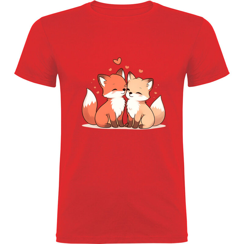 Tricou Love (Fox), Roșu