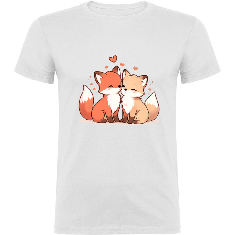 Tricou Love (Fox), Alb