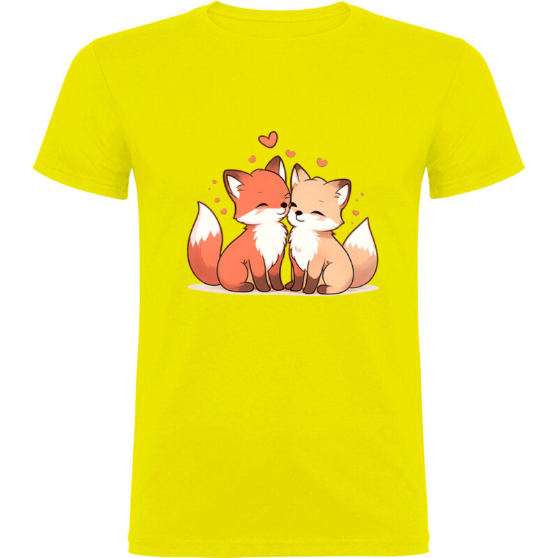 Tricou Love (Fox), Galben