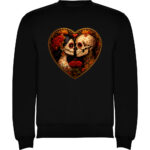 Pulover Love is eternal, Negru