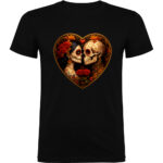 Tricou Love is eternal, Negru