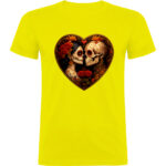 Tricou Love is eternal, Galben