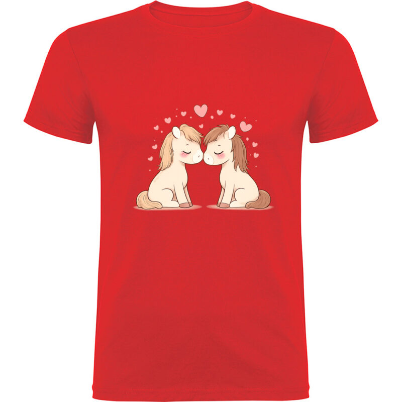 Tricou Love (Ponei), Roșu