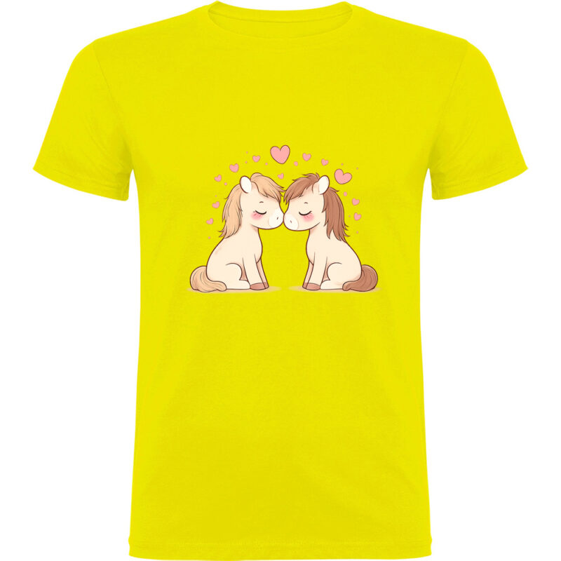 Tricou Love (Ponei), Galben
