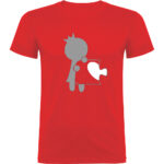 Tricou Love Puzzle - Ea, Roșu