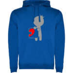 Hanorac Love Puzzle - El, Albastru