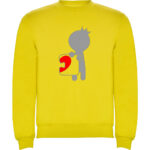 Pulover Love Puzzle - El, Galben