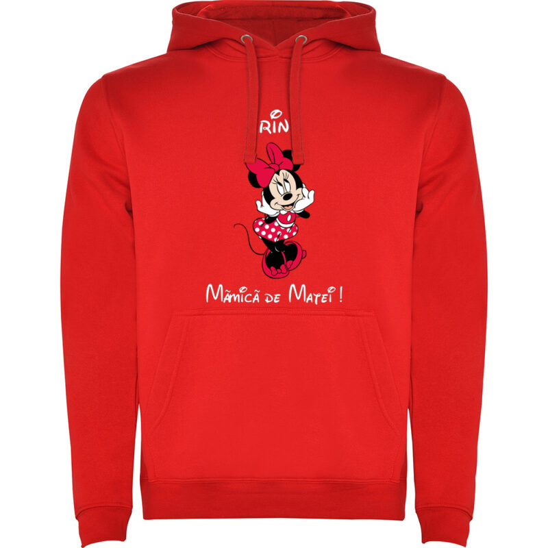 Hanorac Mămică Minnie, Roșu