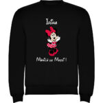 Pulover Mămică Minnie, Negru