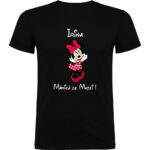 Tricou Mămică Minnie, Negru