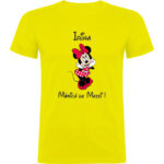 Tricou Mămică Minnie, Galben
