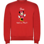 Pulover Nașa Minnie, Roșu