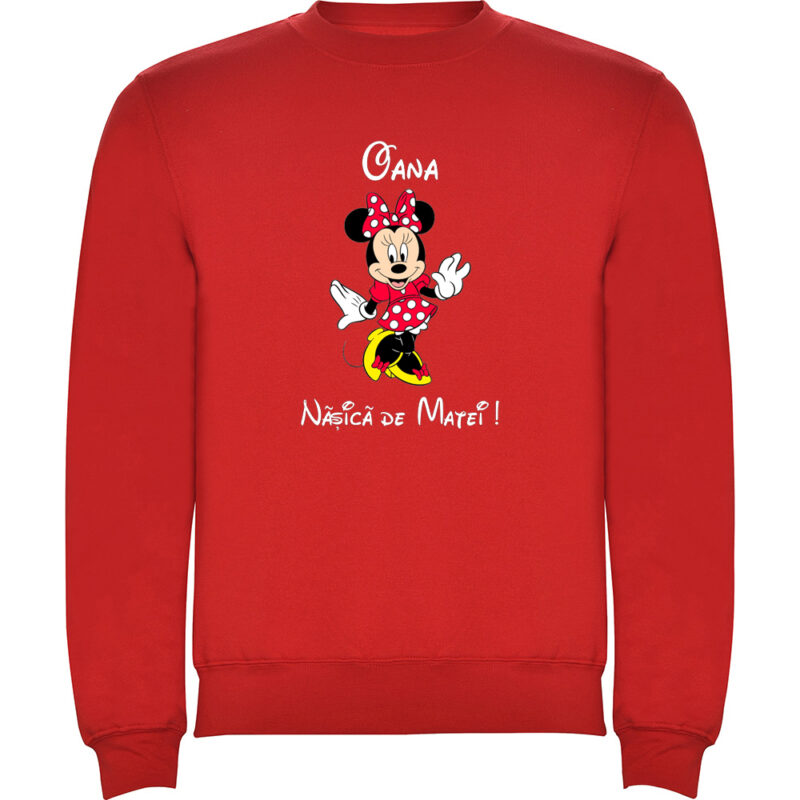 Pulover Nașa Minnie, Roșu