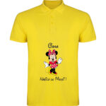 Tricou polo Nașa Minnie, Galben