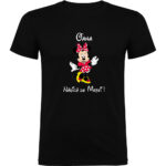 Tricou Nașa Minnie, Negru