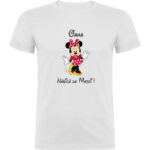 Tricou Nașa Minnie, Alb