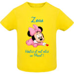 Tricou copii -Nașica cea mai mică Minnie, Galben