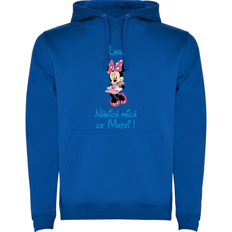 Hanorac copii Nașică mică Minnie, Albastru