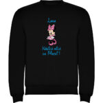 Pulover copii Nașică mică Minnie, Negru