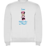 Pulover copii Nașică mică Minnie, Alb